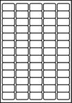 SmithPackaging A4 Self Adhesive Address Labels, 65 Labels Per Sheet, 100 Sheets, 38.1 x 21.2mm 6500 Labels