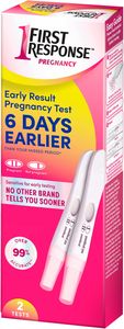 First Response Pregnancy Test, 2-Pack – Early Result Home Kit