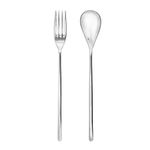 Fortessa Dragonfly 18/10 Stainless Steel Serving Set, 10"