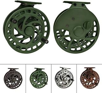 Z Aventik 2nd Generation High Reel Feet Center-Pin Floating Reel CNC machined Easy Line Through (Green)