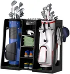 Golf Bag Organizer Storage Rack Sta