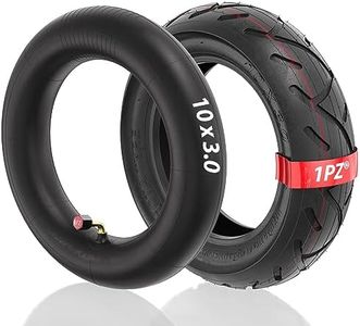 1PZ F3T-IX3 Tyre and Tube 10x3 Replacement for KUGOO M4 Pro Smartgyro Zero 10X Electric Scooter Replacement Wheel for 10 Inch 80/65-6 or 10x3.0 and 255x80