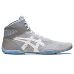 ASICS Men's Matflex 7 Wrestling Shoes, Piedmont Grey/White, 13