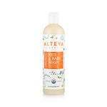 Alteya Organic Kids and Baby Wash 400ml - USDA Certified Organic Biodegradable Natural Vegan Cleanser & Shampoo for Body and Hair, Mild and Gentle for Extra Sensitive Skin (Babies, Toddlers, Children)