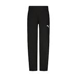 PUMA Big Boys' Pure Core Pant, PUMA Black, Medium