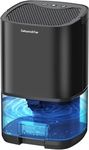 Gocheer Dehumidifiers for Bedroom 35oz Small Dehumidifier for Home 2500 Cubic Feet(350sq ft) with 7 LED Lights, Ultra Quiet & Auto Shut off Dehumidifier for Bathroom Basement Closet Garage RV, Black