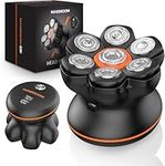 Maxgroom Head Shavers for Men, Electric Head Shavers for Bald Men, 7D Waterproof Head Hair Shaver with Upgraded Flexible Blade, Long Battery Life, Easy to Clean