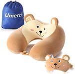 Memory Foam Animal Travel Pillow, C