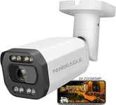 5MP PoE IP Camera AI Bullet with 2.7~13.5mm Motorized Varifocal Lens 5X Optical Zoom,98ft Full Color/IR Night Vision,Human/Vehicle Detection,2-Way Audio,Micro Slot(256GB),IP67 Outdoor Bullet Camera