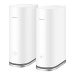 HUAWEI WiFi Mesh 7 AX6600 - Whole Home Mesh WiFi System, Up to 6000 sqft, Up to 6600Mbps, Connect 250+ Devices, As Low As 50ms Seamless Roaming Time, 2-Pack (CAD Version & Warranty)