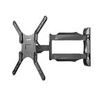 Kanto M300 Full Motion TV Wall Mount for 26-55" TVs | Articulating Arm with 19" of Extension | Up to 135° Swivel | Easy Tilt Design | 5" Offset | VESA Compatible TV Bracket | Heavy-Duty Steel | Black