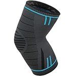 KGONE Knee Support, Breathable Anti-Slip Knee Compression Sleeve for Men & Women, Knee Support Brace for Joint Pain Relief, Arthritis, Recovery, Running, Basketball, Walking, Sports (Single Wrap)