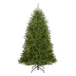 National Tree Company 6.5 ft Unlit Dunhill Fir Artificial Christmas Tree, 1,838 Tips, Includes Stand, Green