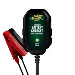 Battery Tender Junior 12V, 750mA Charger and Maintainer: Automatic 12V Powersports Battery Charger for Motorcycle, ATVs, and More - 021-0123