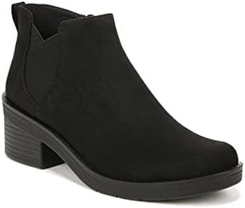 BZees Women's Ontario Booties Ankle Boot, Black, 6.5