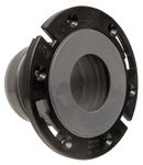 FlexOn Toilet Flange for 4" PVC, ABS, Cast Iron or Lead Pipes-Includes Spacer System to Correct Flange Elevation from 3/8"-1 1/8"