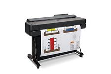 HP DesignJet T650 Large Format Plotter Printer (5HB10H), Black, 36-inch Wide Rolls, and 13-inch by 19-inch Sheets