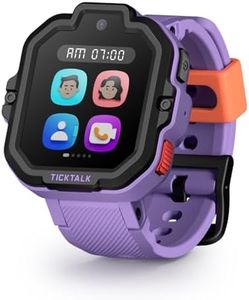 TickTalk5 LTE Kids Smart Watch with GPS Tracker, Phone Watch, Advanced Parental Controls, Video & Voice Calls, Text, School Mode, Free Music, SOS & 911, Safety Alerts, Pre-Installed SIM