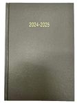 2024-2025 Academic Diary A4 Day to a Page DAP Appointment Mid Year Planner- LIGHT GREY