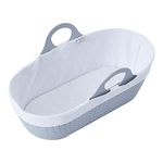 Tommee Tippee Sleepee Baby Moses Basket, Grey