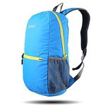 Gonex Ultra Lightweight Packable Backpack Hiking Daypack Handy Foldable Camping Outdoor Travel Cycling Backpacking(Blue)