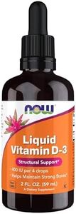Now Foods Liquid Vitamin D-3 400Iu/Dropper, 2 Ounce