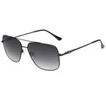 Tommy Hilfiger|Black Full Frame Square Sunglasses|100% UV Protected (Uv 400) Grey Gradient Faded Lens|Men's|Large|TH ORLANDO C1 60 S
