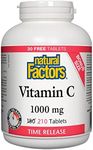 Natural Factors - Vitamin C 1000mg Time Release, 210 Tablets