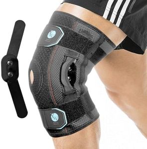 Xvalot Health - Rodillera Meniscos y Ligamentos Ortopédica con Bisagras de Refuerzo - Recuperación y Rehabilitación de Rodillas- Maximá Ayuda Para la Prevención de Lesiones y su Recuperación. (M)