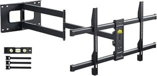 FORGING MOUNT Long Reach TV Wall Bracket Mount Swivel Tilt Full Motion TV Bracket with 109CM Articulating Arm Tv Wall Mount,Fits 42-86 Inch Flat/Curve Tvs, Holds up to 50kg, VESA 800x400mm