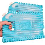 Arizona Ice Industrial Ice Packs | Replaces 10lbs of Ice |18°F (-8°C) | Deepest Grooves | May Freeze Drinks | USA Company | 12" x 8.5" | Two Pack