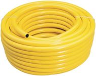 Draper 30m Garden Watering Hose | Reinforced with Polyester Yarn 12 mm Hose Pipe | 2mm Thickness Heavy Duty PVC Gardening Hose | Long reach | 56314 Yellow