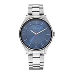 Titan Quartz Analog Blue Dial Metal Watch For Men-NS1834SM02