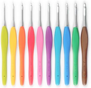 Clover Amour Crochet Hooks Set – Multicolor Ergonomic Handles