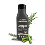 Orgatre Dandruff Free Shampoo For Men & Women| With Tea Tree, Ginger, Rosemary Oil, And Vitamils - Soothes Scalp - For All Hair Types, No Dryness, 250 Grams