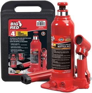 Torin T90413 Big Red Hydraulic Bottle Jack with Carrying Case, 4 Ton (8,000 lb) Capacity