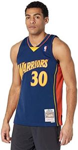 Mitchell & Ness NBA Swingman Road Jersey Warriors 09 Steph Curry Navy MD