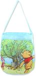 Winnie the Pooh Kids Collapsible Nylon Gift Basket Bucket Tote Bag (One Size, Blue)