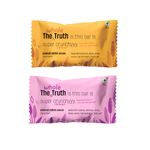 The Whole Truth 13G Protein Bar|Assorted Millet Protein Bar (3 Almond Millet Cocoa, 3 Peanut Millet Cocoa) I Pack of 6 X 55 Gram|No Refined Sugar|No Added Flavours|No Preservatives