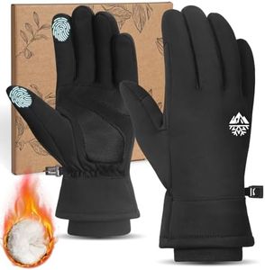 RIGWARL Thick Winter Gloves for 0℉ Men Women, Waterproof Windproof Gloves with Extended Cuffs, Warm Touchscreen Gloves for Cold Weather for Running, Hiking, Skiing, Walking The Dog, Work, Camping
