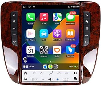 aoonav 12.1 Inch Android 11 Snapdragon 665 Car Radio Upgrade for GMC Yukon/Chevrolet Tahoe Silverado 2007-2012 Multimedia Player GPS Wireless Carplay 4G WiFi Touch Screen Stereo Replacement