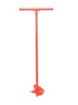 VALGHA VALAMUDAN AGRI ENGINEERING Manual Earth Auger with Handle | Post Hole Digger | Garden Auger Drill Bit | Auger for Planting Trees (07 Inches)