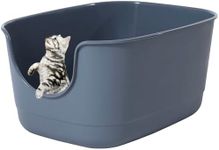 Gefryco Jumbo Cat Litter Box with H