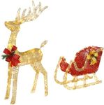 Bonnlo Lighted Christmas Reindeer a
