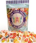 Large 1kg Pick & Mix Sweets Quality Jelly Sweets Assortment Candy Bag Mixed Selection Fizzy, Jelly & Chocolate Pick N Mix Resealable Pouch Share Bag - FRESH SOFT TASTING