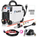 FLARING Plasma Cutter,65 Amp Pilot Arc Plasma Cutter Machine 120V/240V Dual Voltage Non-Touch Plasma Cutter 1/2"(12.7mm) Clean Cut 4/5"(20mm) Severance Cut with Consumable Set Digital Display