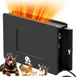 Dog House Heater, 400W Dog Heaters for Outside Dog House, Safe Adjustable Temp Outdoor Pet Heater with 6.6FT Anti Chew Cord Heaters for Dog Houses, Chicken Coop