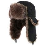 Eeneme Warm Trapper Hat Windproof Winter Russian Aviator Hats for Men Women Winter Bomber Eskimo Warm Windproof Hats