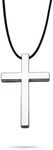 EFORCAR(TM 1pcs Car Rear View Mirror Decoration Cross Religious Faith Charm Hanging Accessory for Auto(Rndom Color), Gold