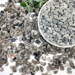SHIZWU Grey Gravel 4.5kg, 6-9mm Decorative Stones, Natural Garden Gravel for Plant Pots, Landscaping, Vase Fillers, Succulents and Cactus, Aquarium